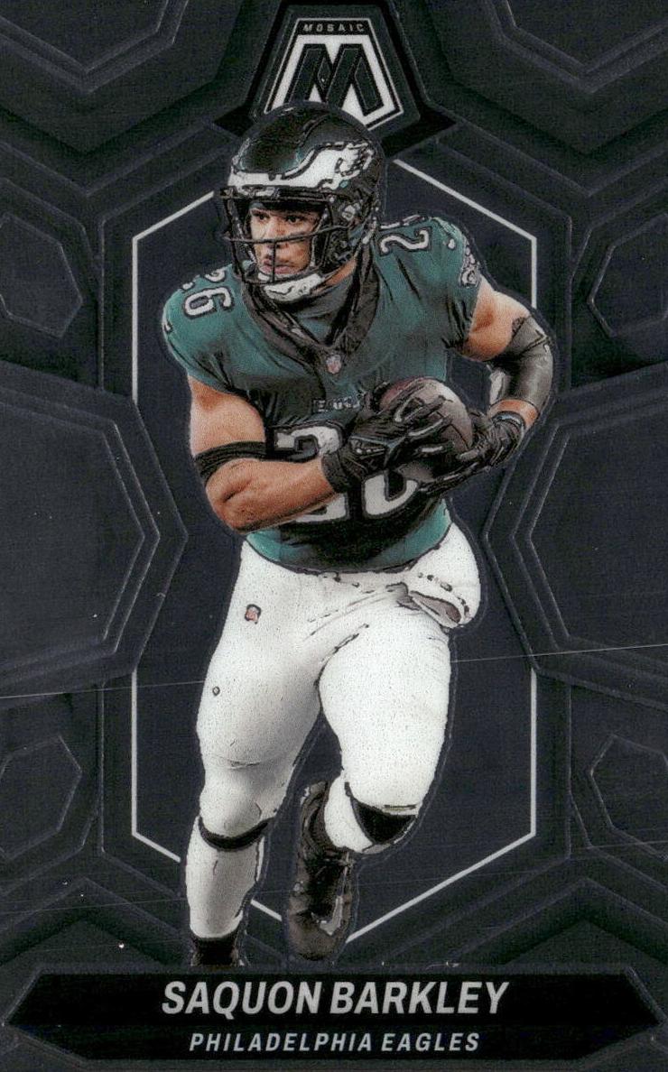 Saquon Barkley 2024 Mosaic Football card