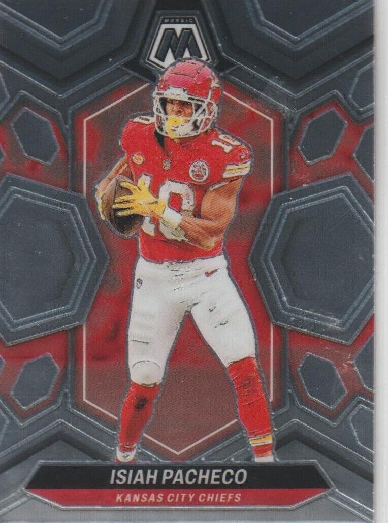 Isiah Pacheco 2024 Mosaic Football card