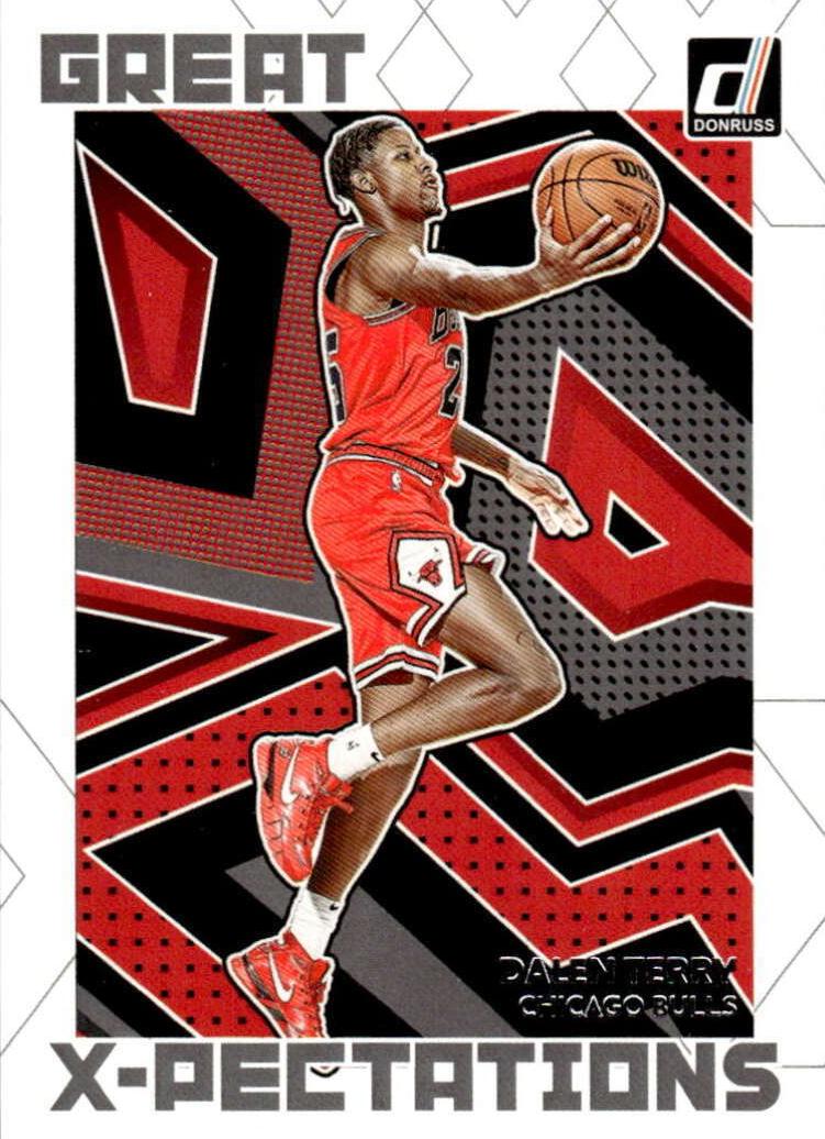 2022 Panini Donruss Dalen Terry #19 card