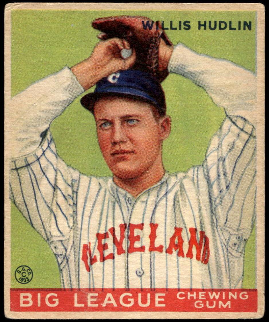 1933 Willis Hudlin #96