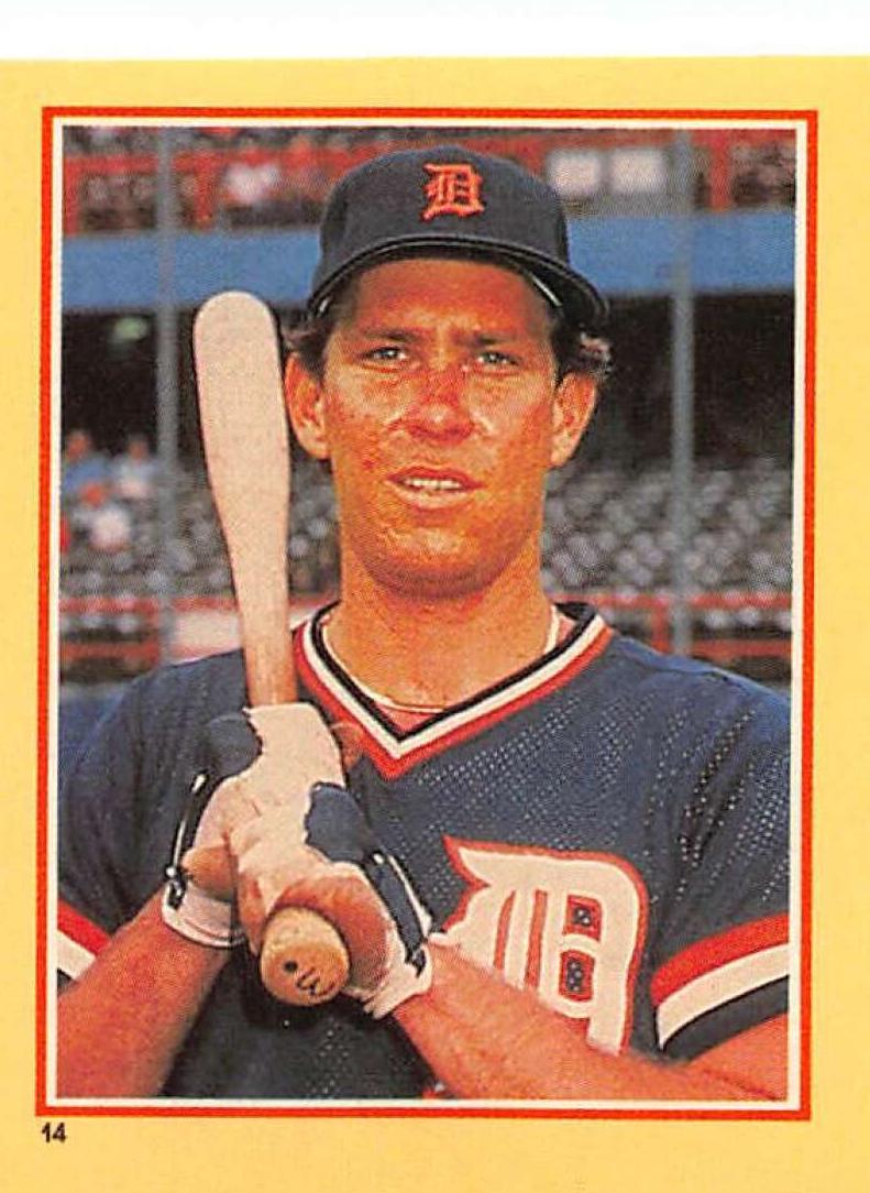1984 Alan Trammell #14