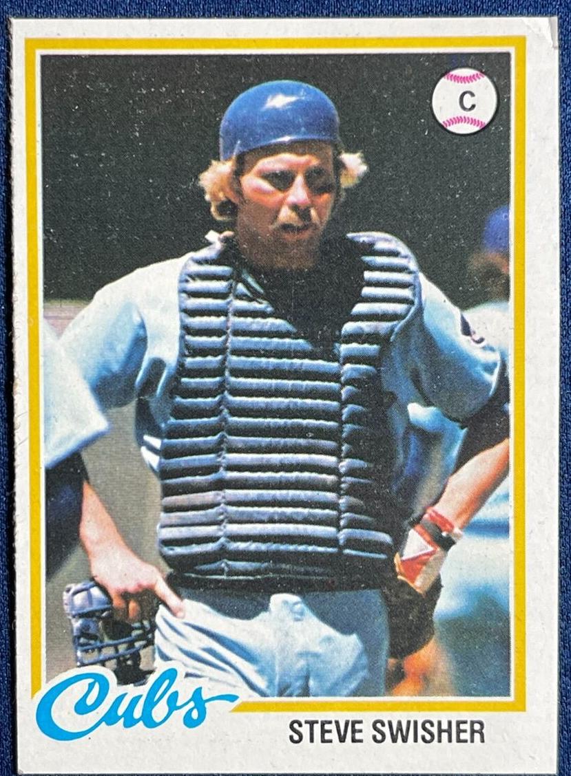 1978 Topps Steve Swisher #252 card