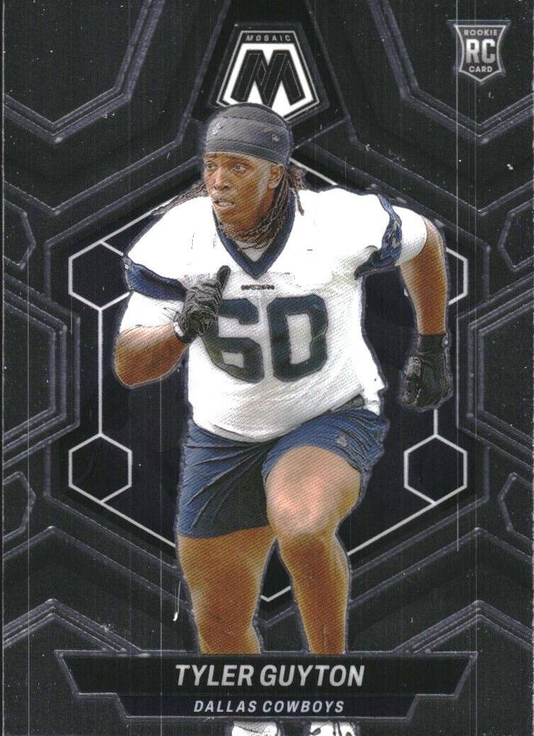 Tyler Guyton 2024 Mosaic Football card