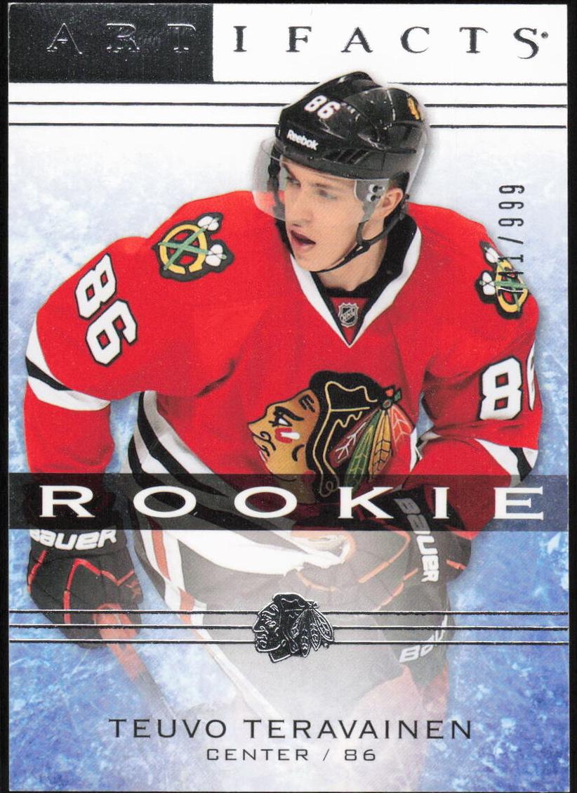 2014 Upper Deck Artifacts Teuvo Teravainen [Ruby] #125 card