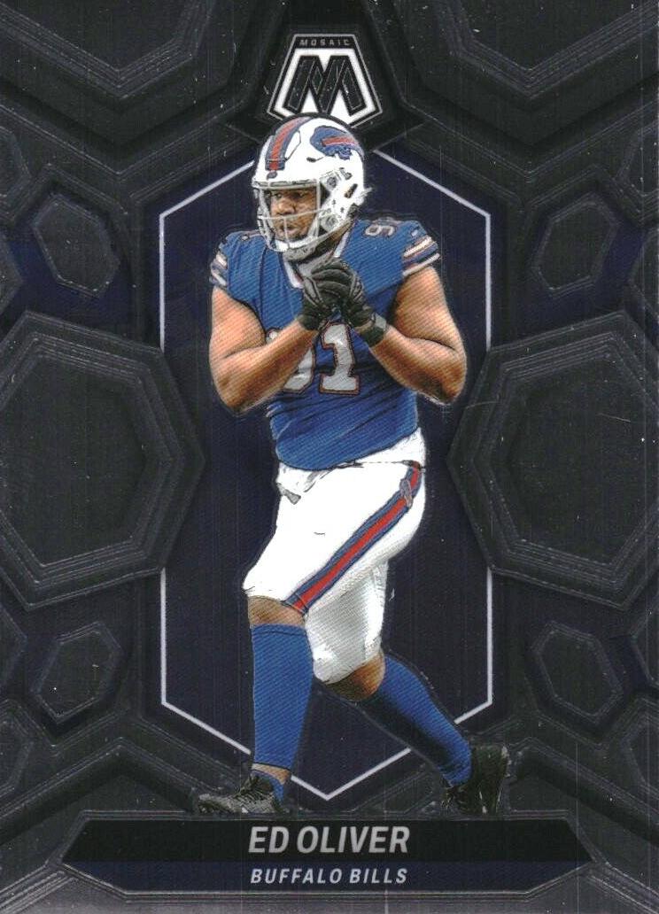 Ed Oliver 2024 Mosaic Football card