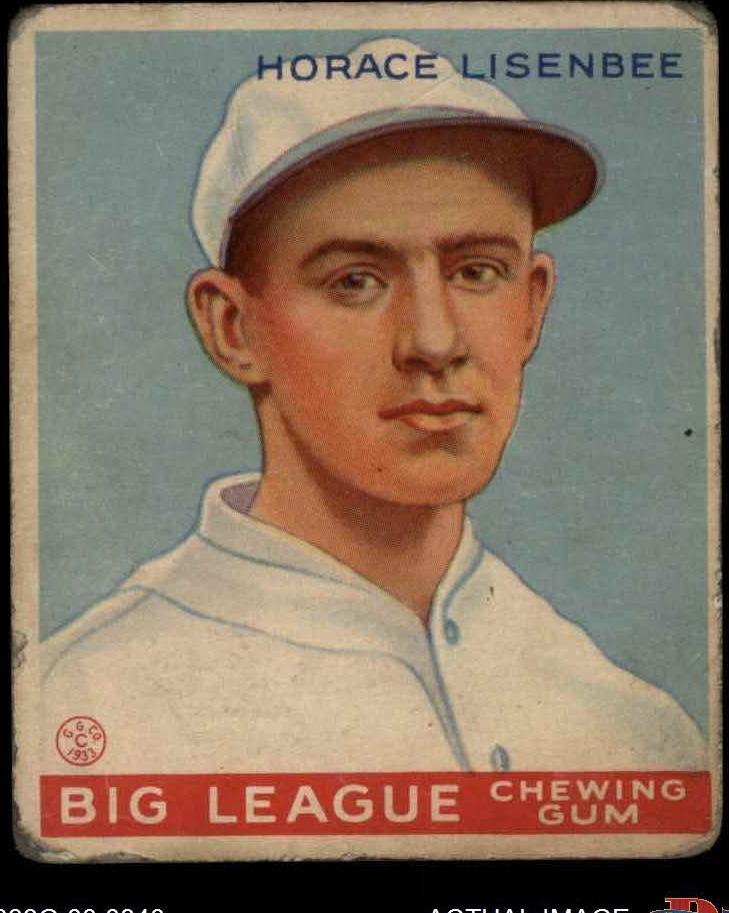 1933 Horace Lisenbee #68