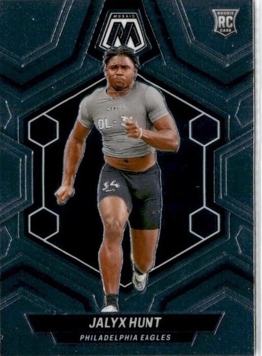 Jalyx Hunt 2024 Mosaic Football card