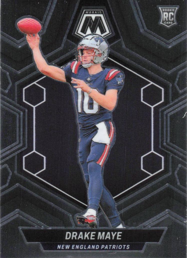 Drake Maye 2024 Mosaic Football card
