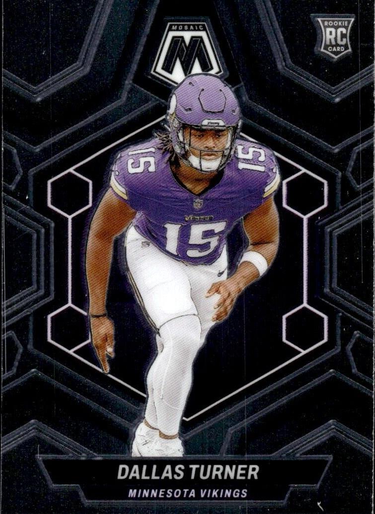 Dallas Turner 2024 Mosaic Football card