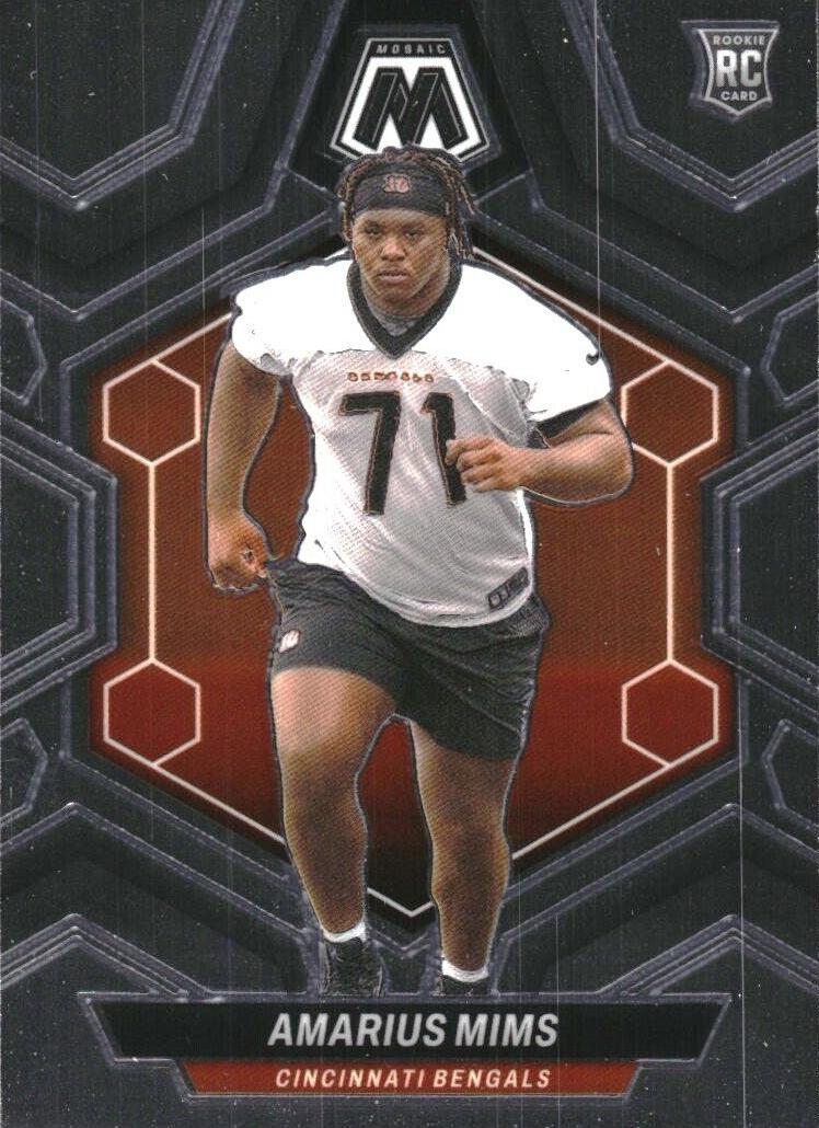 Amarius Mims 2024 Mosaic Football card