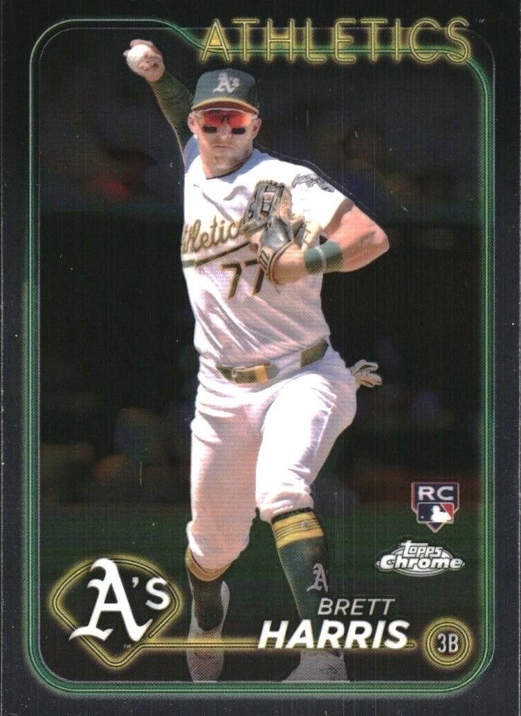 Brett Harris 2024 Chrome Update card
