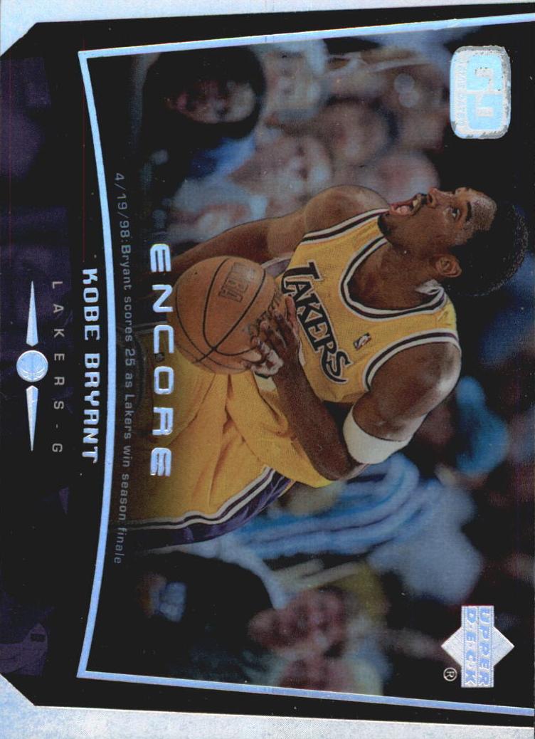 1998 Kobe Bryant [Game Dated Gold F/X] #39