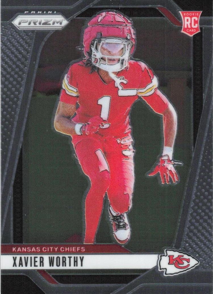 Xavier Worthy 2024 Prizm Football card