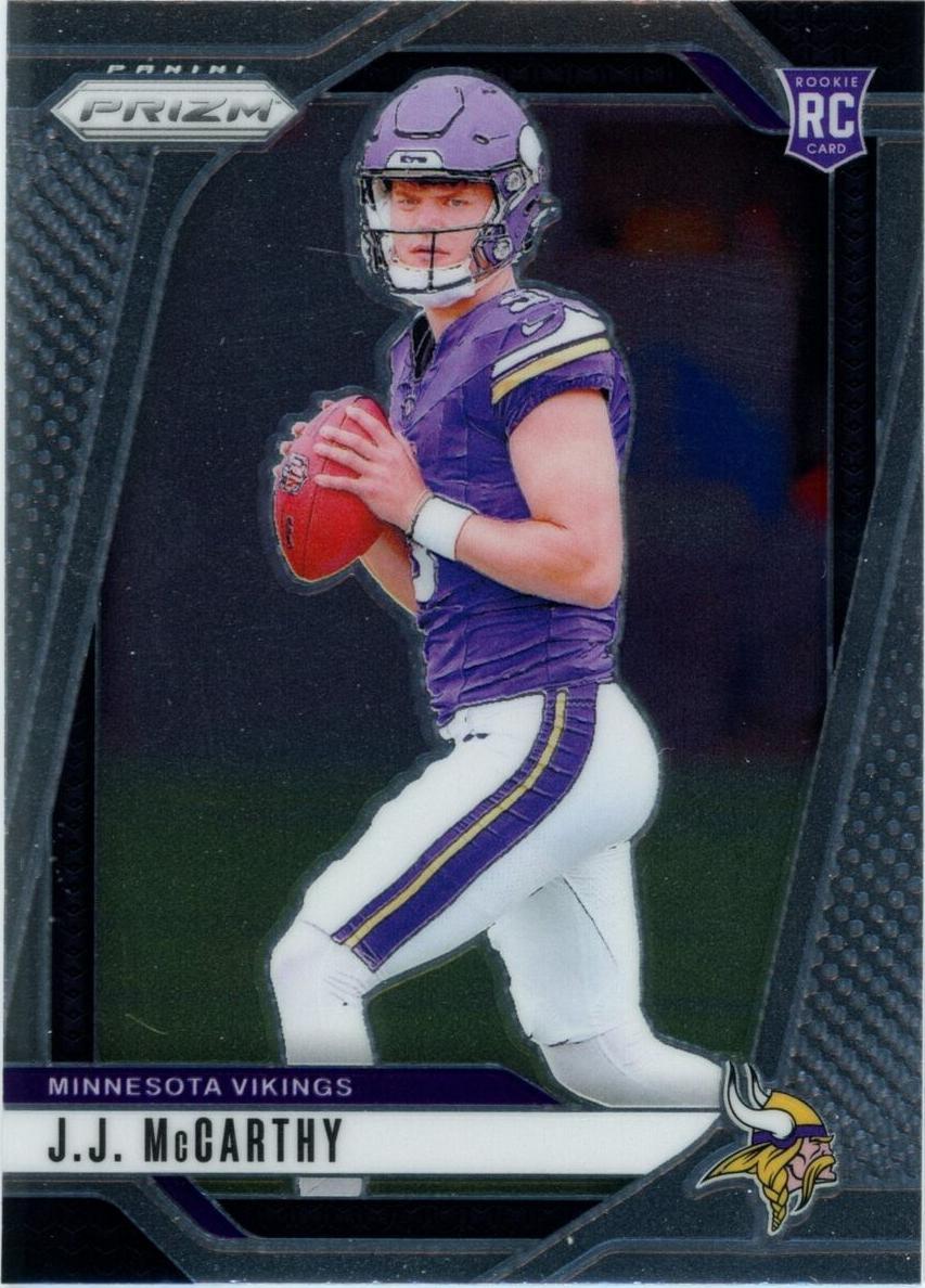 J.J. McCarthy 2024 Prizm Football card