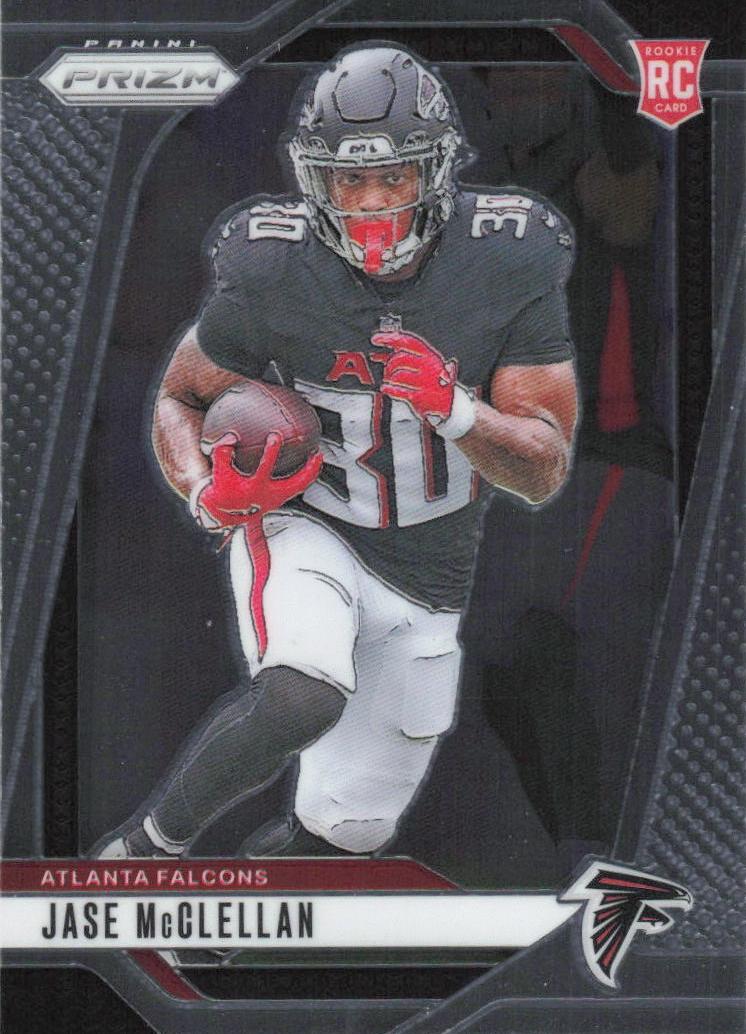 Jase McClellan 2024 Prizm Football card