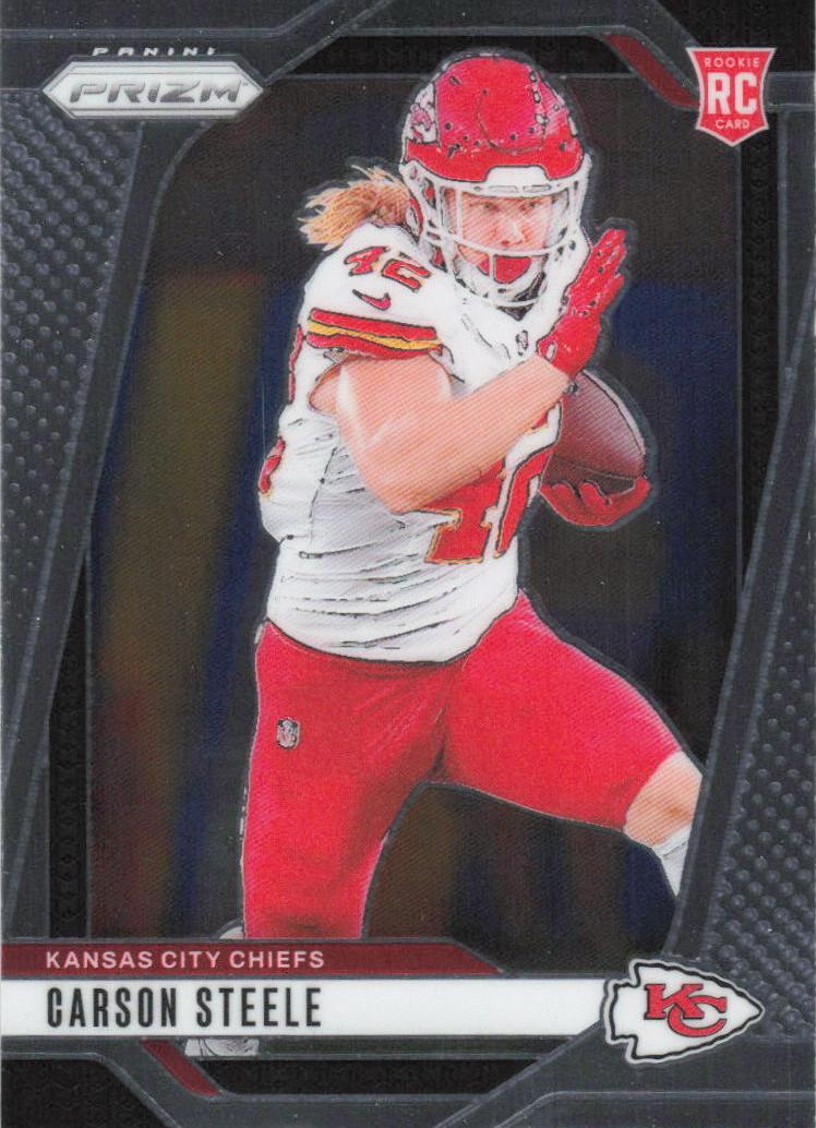 Carson Steele 2024 Prizm Football card