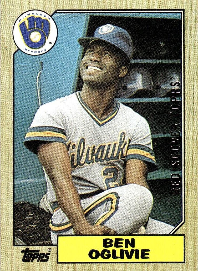 1987 Topps Ben Oglivie #586 card