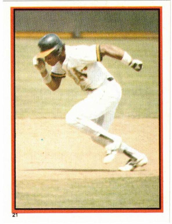 1983 Rickey Henderson #21