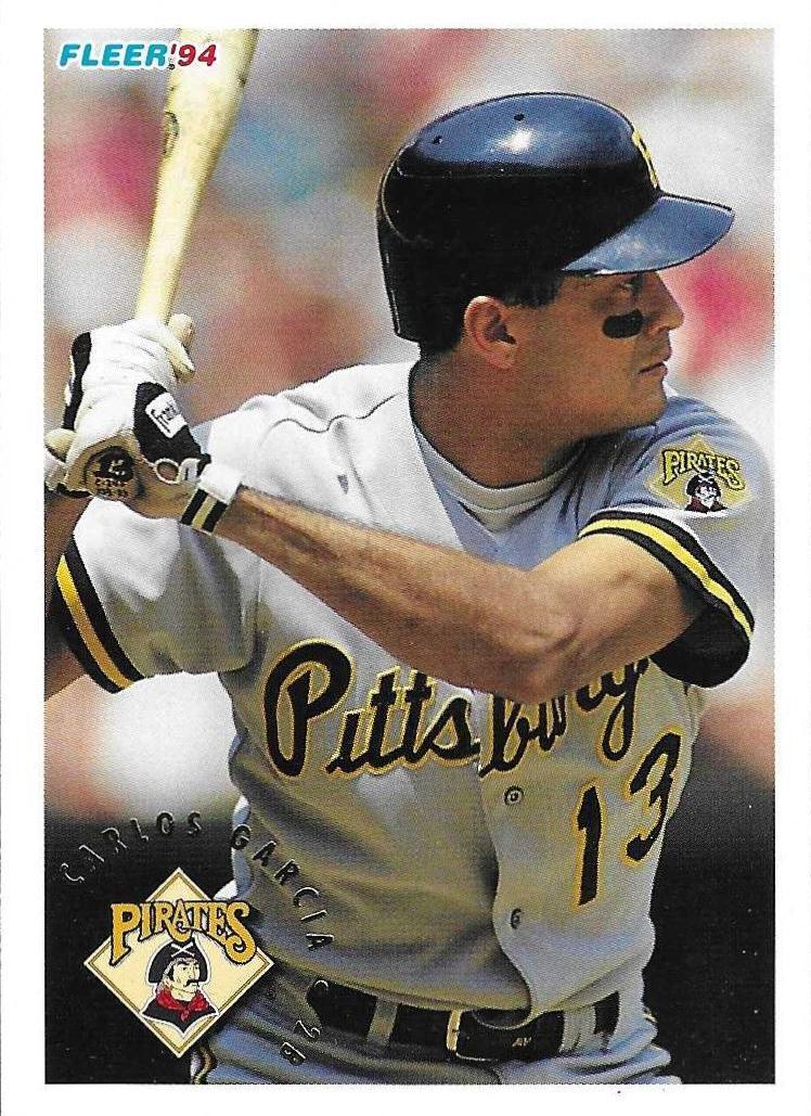1994 Fleer Carlos Garcia #609 card