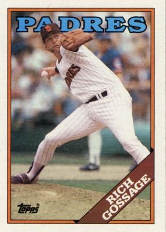 1988 Topps Rich Gossage #170 card