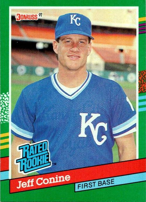 1991 Donruss Jeff Conine #427 card