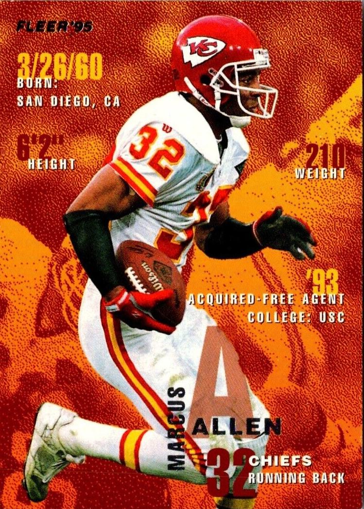 1995 Marcus Allen #175
