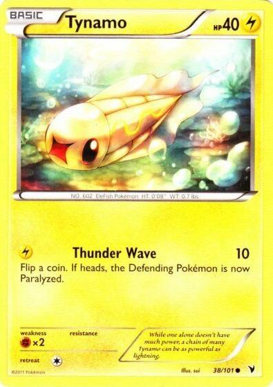 Tynamo 2011 Pokemon Black & White Noble Victories