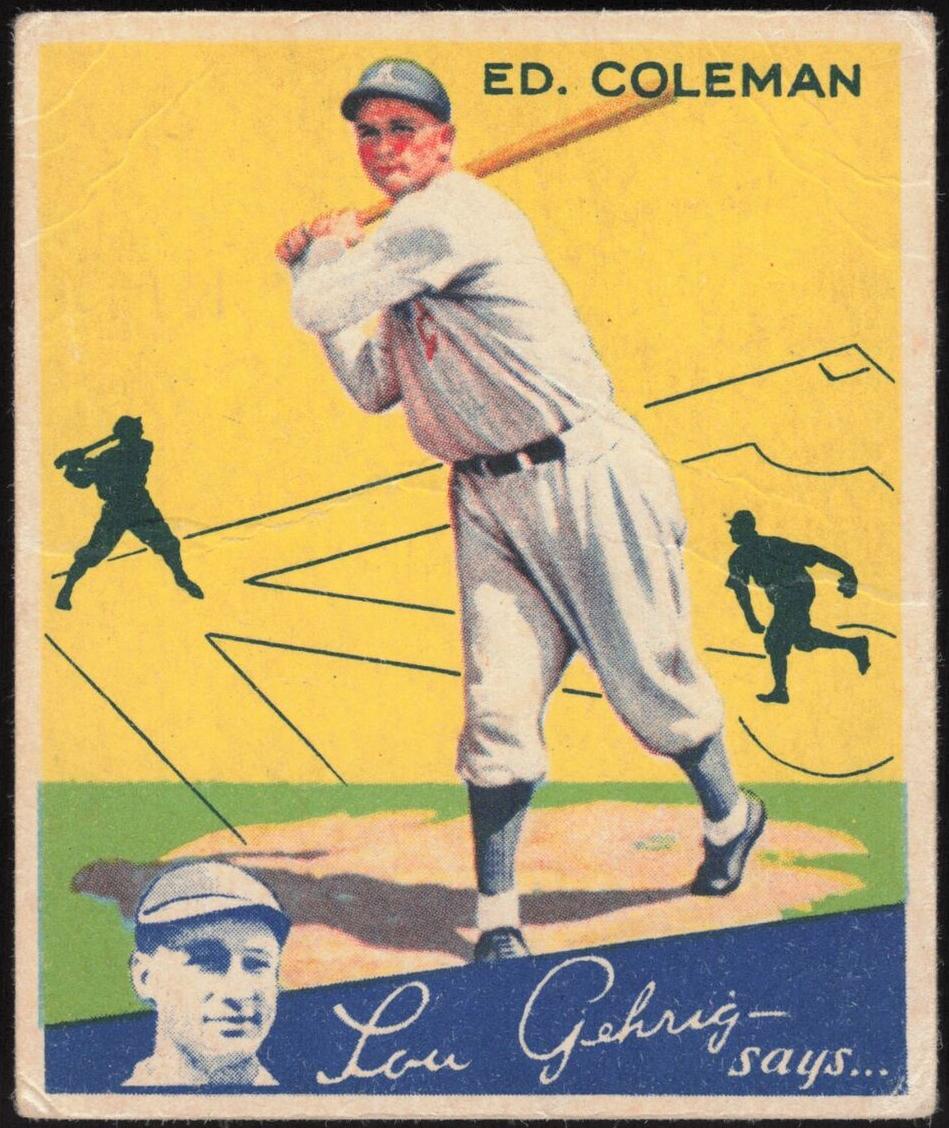 1934 Ed Coleman #76