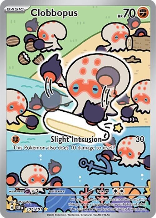 Clobbopus 2024 Pokemon Scarlet & Violet Surging Sparks