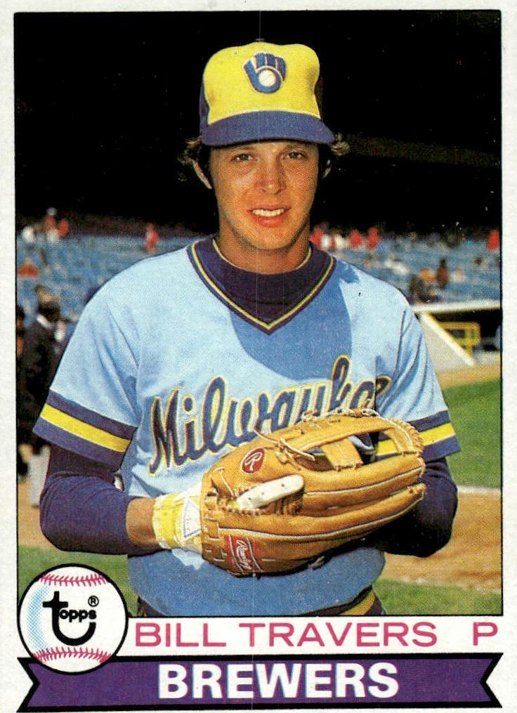 1979 Topps Bill Travers #213 card