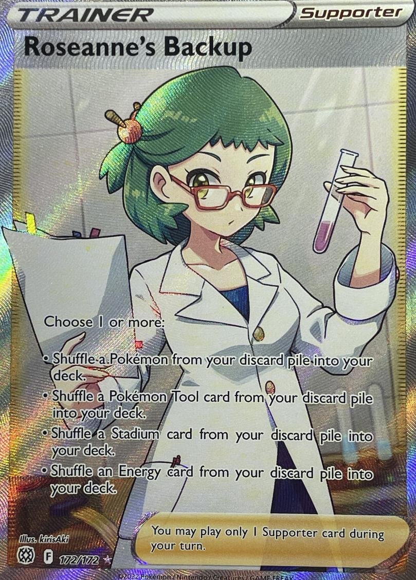Roseanne's Backup 2022 Pokemon Brilliant Stars Full Art