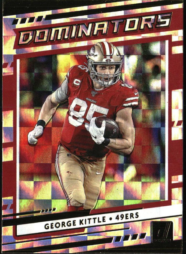 2020 Panini Donruss George Kittle #D-GK card