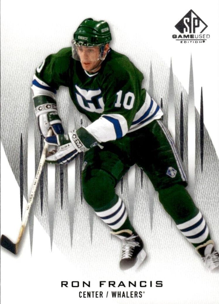 2013 SP Game Used Ron Francis #62 card