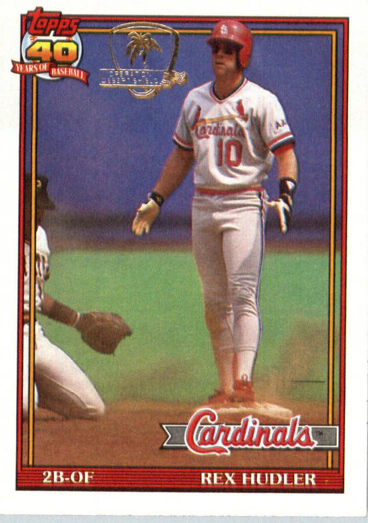 1991 Rex Hudler #228