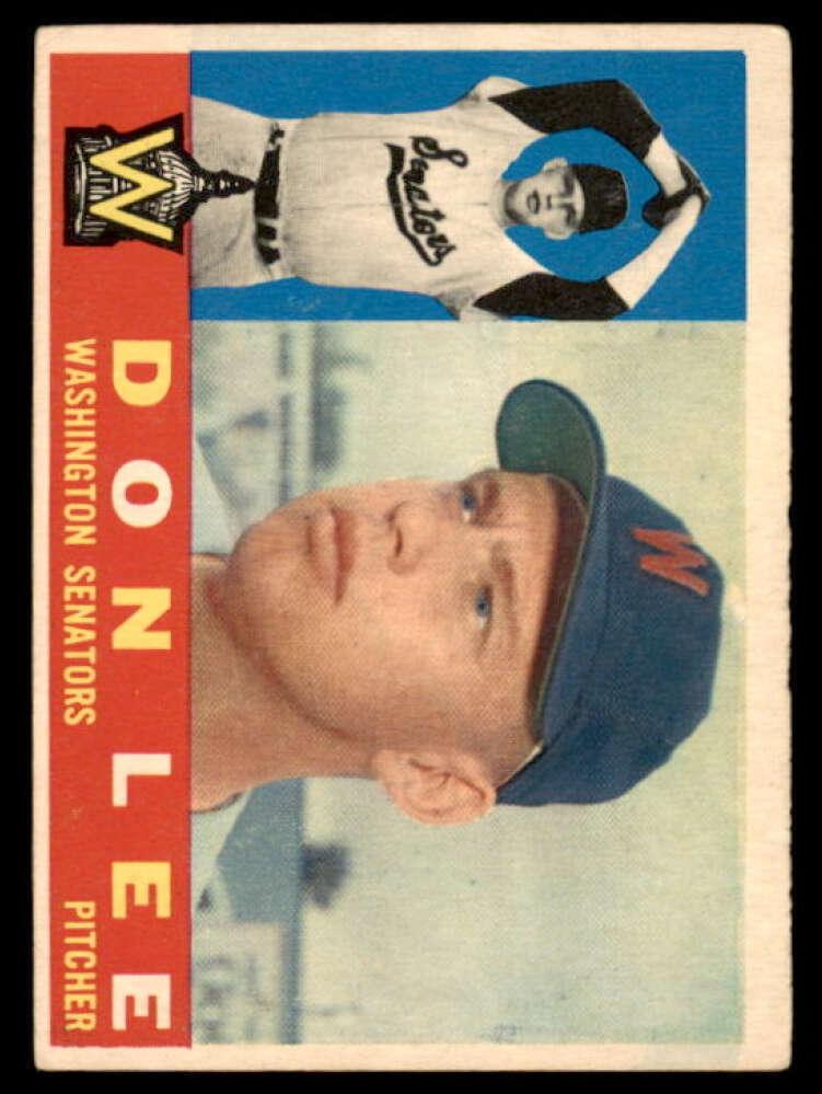 1960 Topps Don Lee #503 card