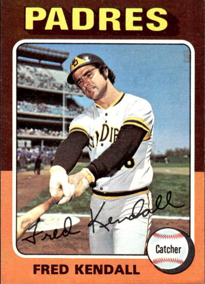 1975 Topps Fred Kendall #332 card