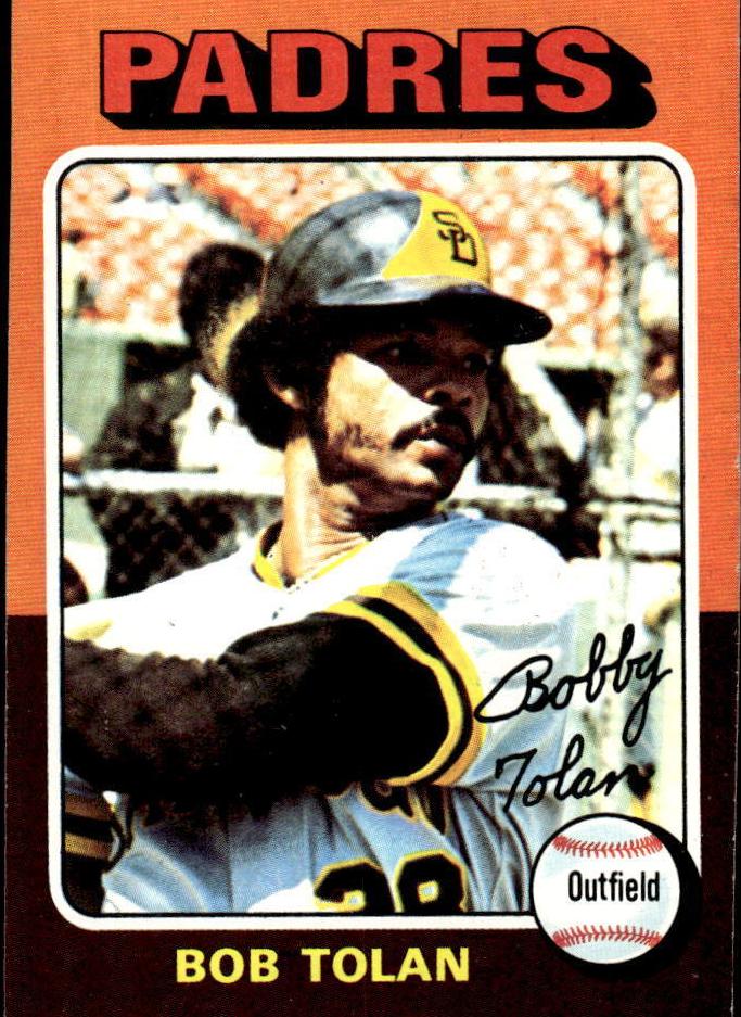 1975 Topps Bob Tolan #402 card