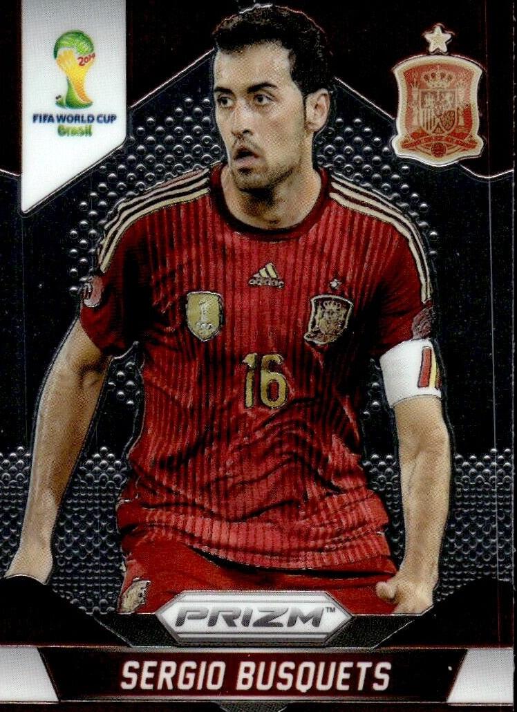 2014 Panini Prizm World Cup Sergio Busquets #174 card