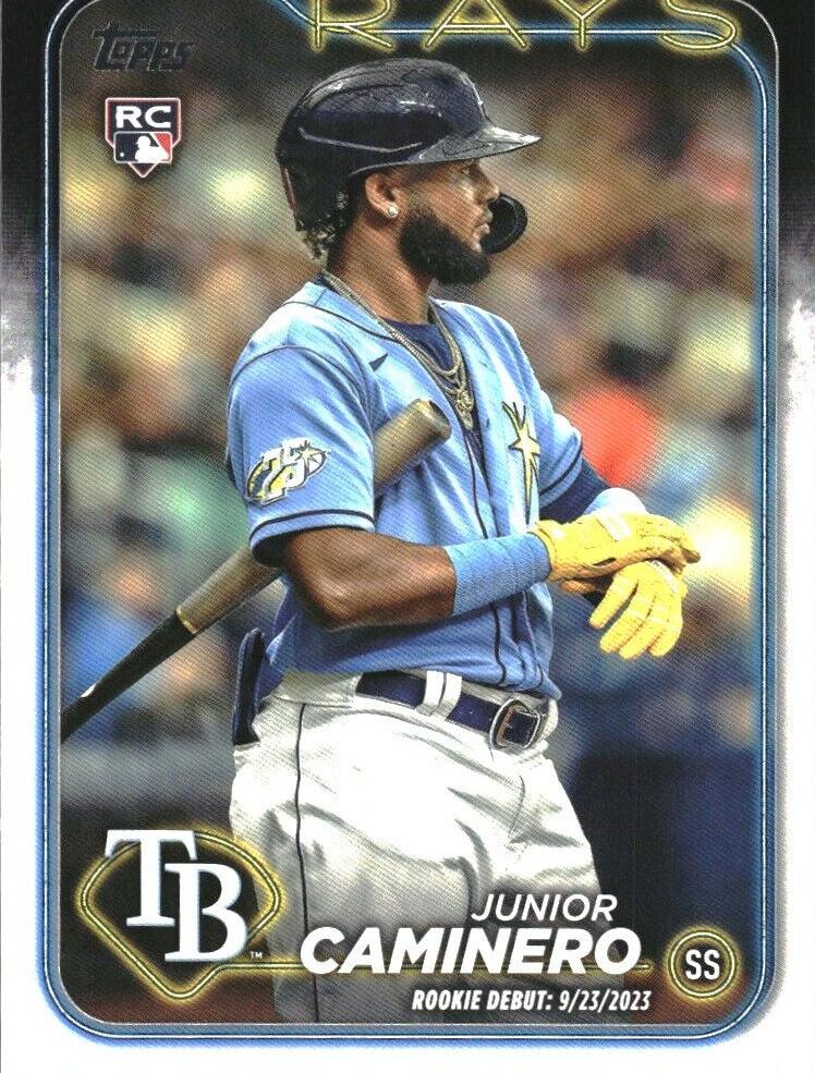 Junior Caminero 2024 Topps Update Baseball card