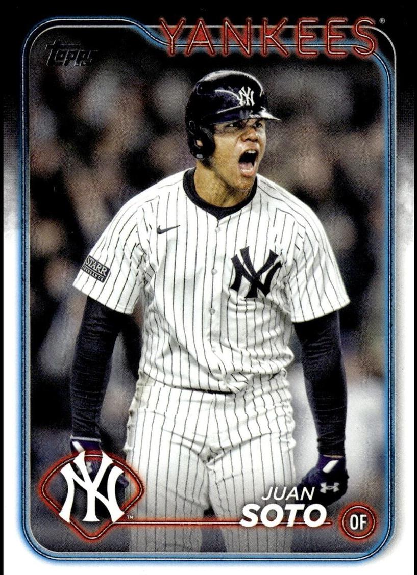 Juan Soto 2024 Topps Update Baseball card