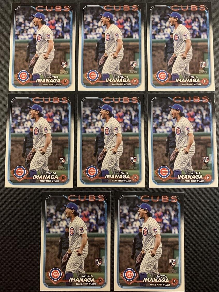 Shota Imanaga 2024 Topps Update Baseball card