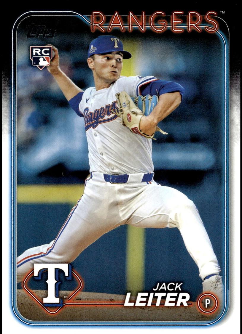 Jack Leiter 2024 Topps Update Baseball card