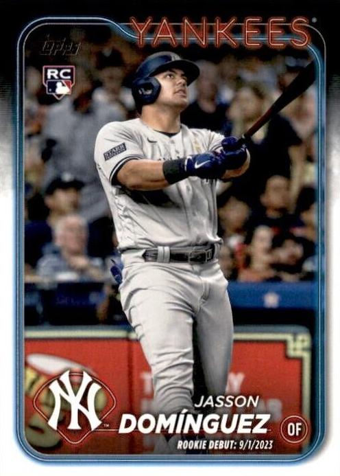 Jasson Dominguez 2024 Topps Update Baseball card