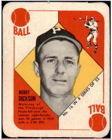 1951 Murry Dickson #16