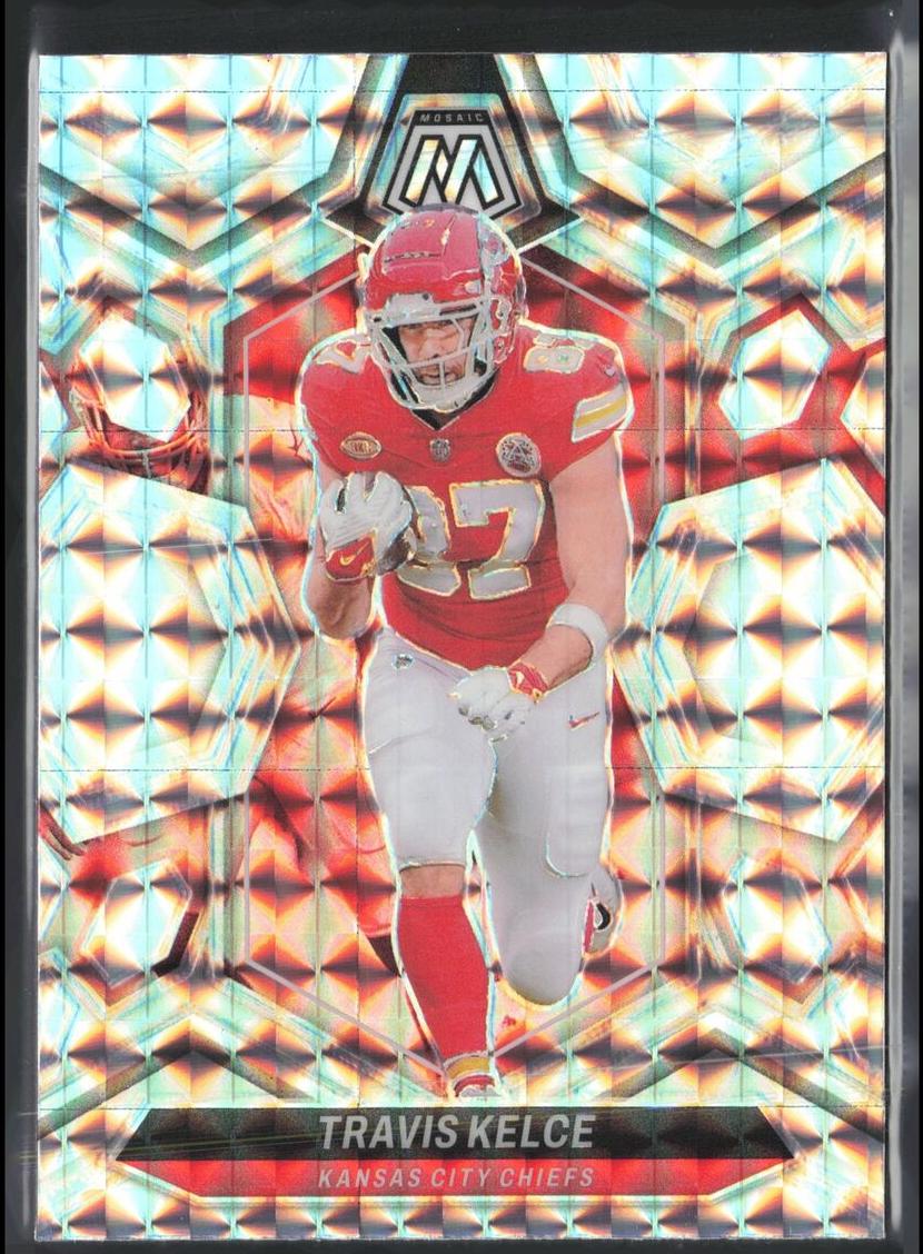 Travis Kelce 2024 Mosaic Football card