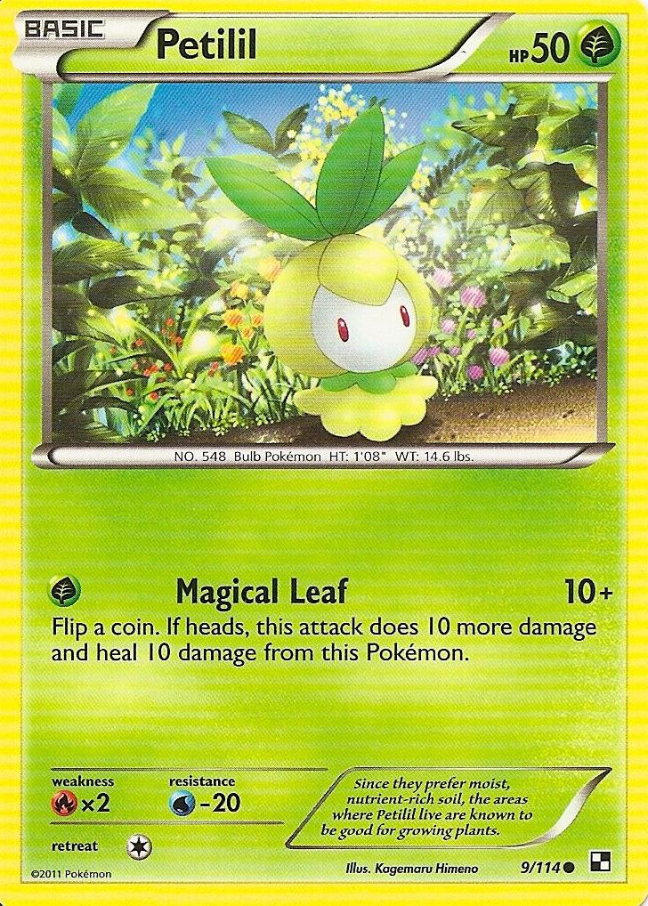 Petilil 2011 Pokemon Black & White