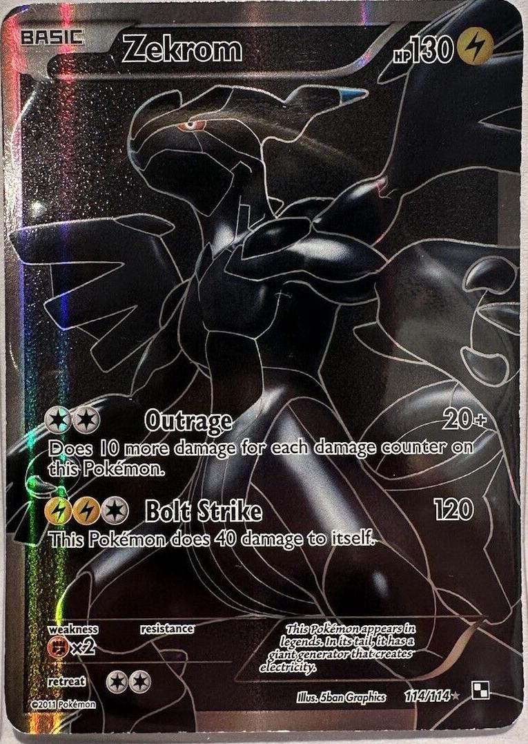 Zekrom 2011 Pokemon Black & White