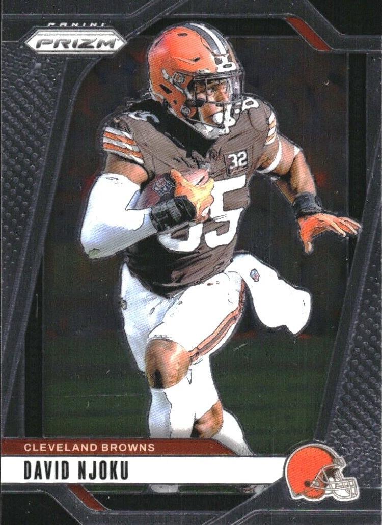 David Njoku 2024 Prizm Football card