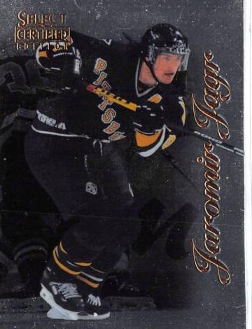 1996 Select Certified Jaromir Jagr [Red] #43 card