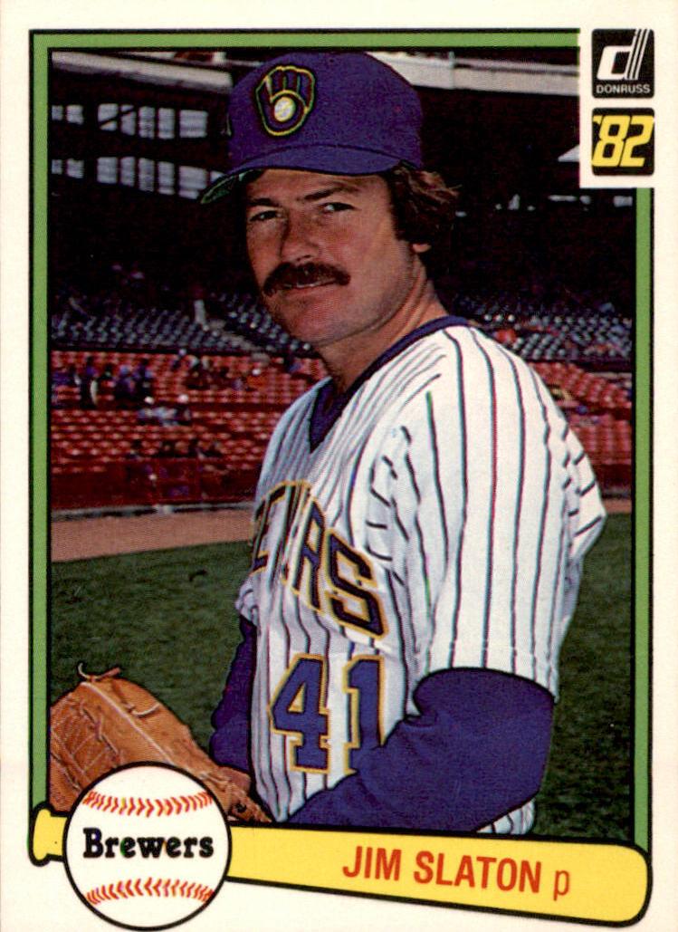 1982 Jim Slaton #80